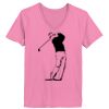 Ladies ComfortSoft ® V Neck Tee Thumbnail