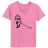 Ladies ComfortSoft ® V Neck Tee Thumbnail