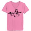 Ladies ComfortSoft ® V Neck Tee Thumbnail