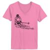 Ladies ComfortSoft ® V Neck Tee Thumbnail