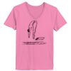 Ladies ComfortSoft ® V Neck Tee Thumbnail