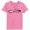 Ladies ComfortSoft ® V Neck Tee Thumbnail