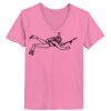 Ladies ComfortSoft ® V Neck Tee Thumbnail