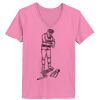 Ladies ComfortSoft ® V Neck Tee Thumbnail