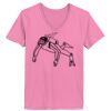 Ladies ComfortSoft ® V Neck Tee Thumbnail