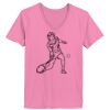 Ladies ComfortSoft ® V Neck Tee Thumbnail