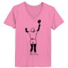 Ladies ComfortSoft ® V Neck Tee Thumbnail