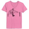 Ladies ComfortSoft ® V Neck Tee Thumbnail