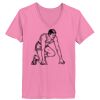 Ladies ComfortSoft ® V Neck Tee Thumbnail