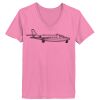 Ladies ComfortSoft ® V Neck Tee Thumbnail