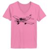 Ladies ComfortSoft ® V Neck Tee Thumbnail