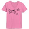 Ladies ComfortSoft ® V Neck Tee Thumbnail