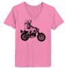 Ladies ComfortSoft ® V Neck Tee Thumbnail