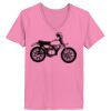 Ladies ComfortSoft ® V Neck Tee Thumbnail