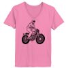 Ladies ComfortSoft ® V Neck Tee Thumbnail