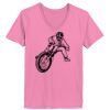 Ladies ComfortSoft ® V Neck Tee Thumbnail