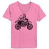 Ladies ComfortSoft ® V Neck Tee Thumbnail