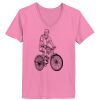 Ladies ComfortSoft ® V Neck Tee Thumbnail