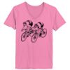 Ladies ComfortSoft ® V Neck Tee Thumbnail