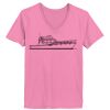 Ladies ComfortSoft ® V Neck Tee Thumbnail