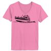 Ladies ComfortSoft ® V Neck Tee Thumbnail