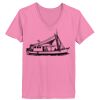 Ladies ComfortSoft ® V Neck Tee Thumbnail