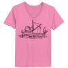 Ladies ComfortSoft ® V Neck Tee Thumbnail