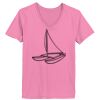 Ladies ComfortSoft ® V Neck Tee Thumbnail