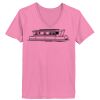 Ladies ComfortSoft ® V Neck Tee Thumbnail