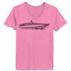 Ladies ComfortSoft ® V Neck Tee Thumbnail