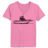 Ladies ComfortSoft ® V Neck Tee Thumbnail