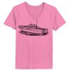 Ladies ComfortSoft ® V Neck Tee Thumbnail