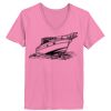 Ladies ComfortSoft ® V Neck Tee Thumbnail