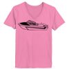 Ladies ComfortSoft ® V Neck Tee Thumbnail