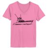 Ladies ComfortSoft ® V Neck Tee Thumbnail