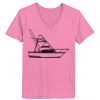 Ladies ComfortSoft ® V Neck Tee Thumbnail