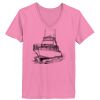 Ladies ComfortSoft ® V Neck Tee Thumbnail