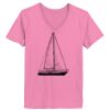 Ladies ComfortSoft ® V Neck Tee Thumbnail