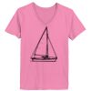 Ladies ComfortSoft ® V Neck Tee Thumbnail