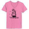 Ladies ComfortSoft ® V Neck Tee Thumbnail