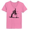 Ladies ComfortSoft ® V Neck Tee Thumbnail