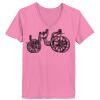 Ladies ComfortSoft ® V Neck Tee Thumbnail