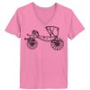 Ladies ComfortSoft ® V Neck Tee Thumbnail