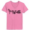 Ladies ComfortSoft ® V Neck Tee Thumbnail