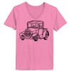 Ladies ComfortSoft ® V Neck Tee Thumbnail