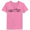 Ladies ComfortSoft ® V Neck Tee Thumbnail