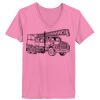 Ladies ComfortSoft ® V Neck Tee Thumbnail