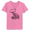 Ladies ComfortSoft ® V Neck Tee Thumbnail