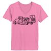 Ladies ComfortSoft ® V Neck Tee Thumbnail