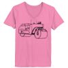 Ladies ComfortSoft ® V Neck Tee Thumbnail